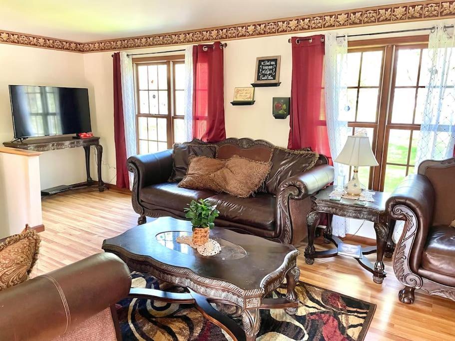 Cheerful Pocono Home Away From Home Albrightsville Dış mekan fotoğraf