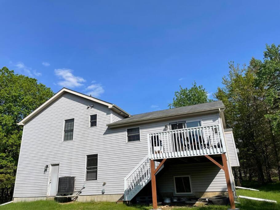 Cheerful Pocono Home Away From Home Albrightsville Dış mekan fotoğraf